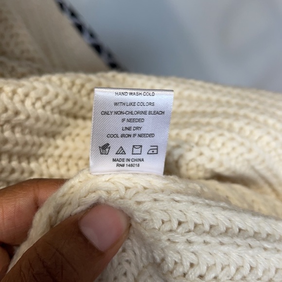 Lost + Wander Sweater Wide Sleeve Red Stripes - Picture 9 of 10